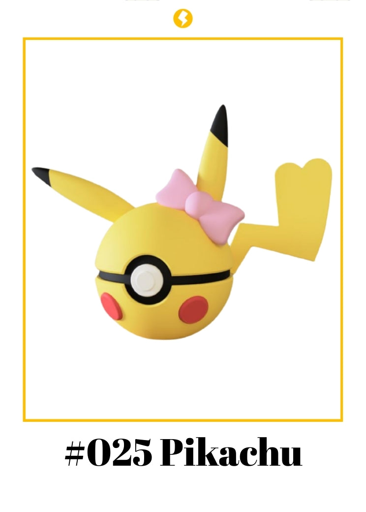 Picachu hembra Ball #025