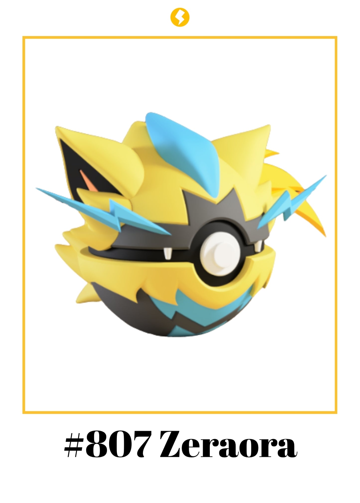Zeraora Ball #807