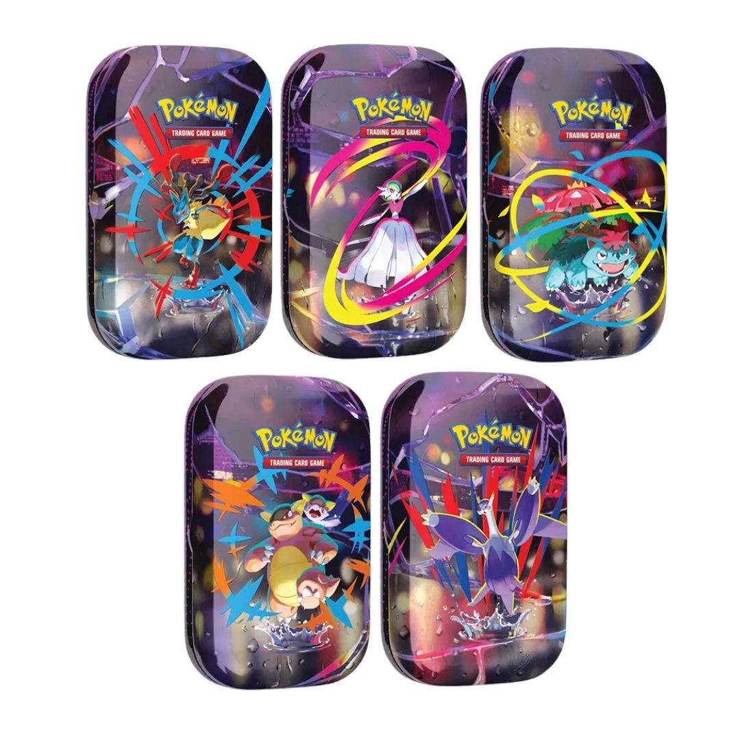 MINI TINS MEGA EVOLUCIONES