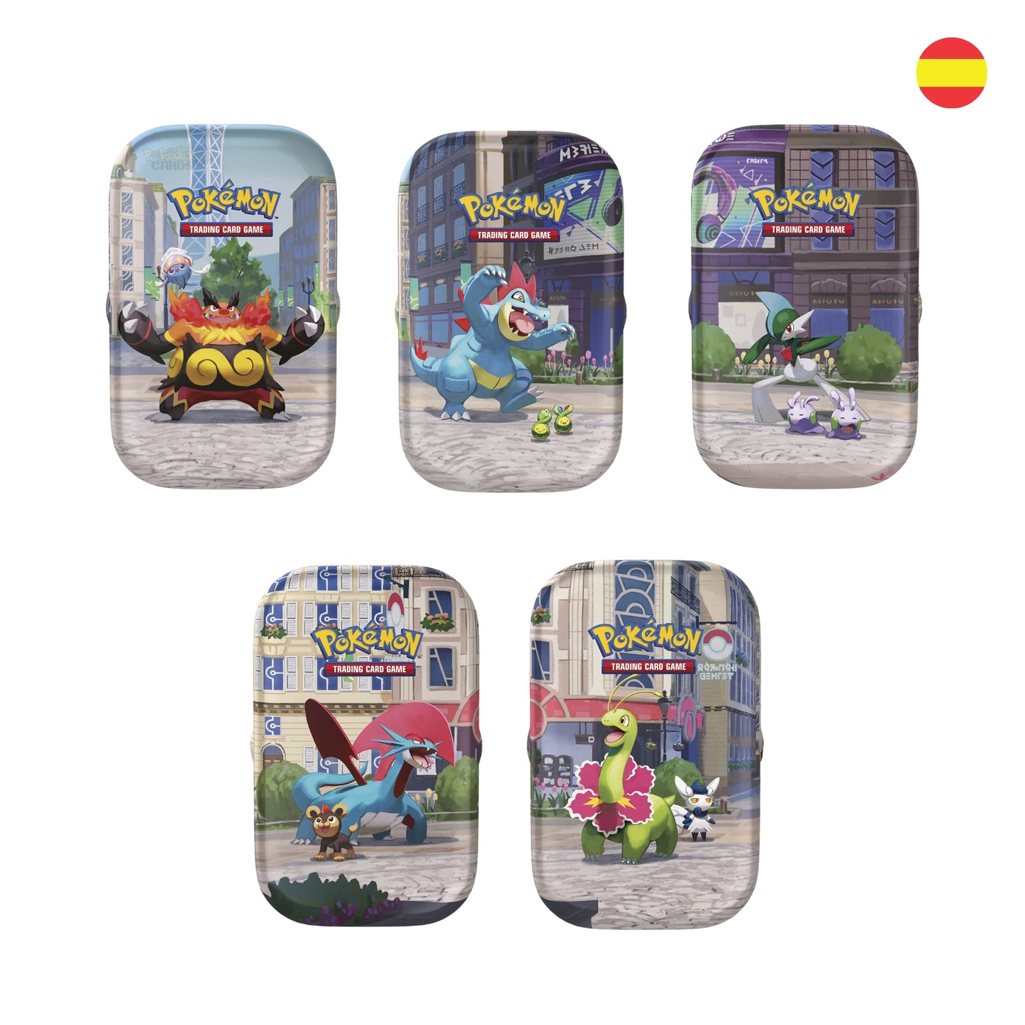 Mini Lata Summer Ciudad Luminalia - Pokémon TCG (Español)