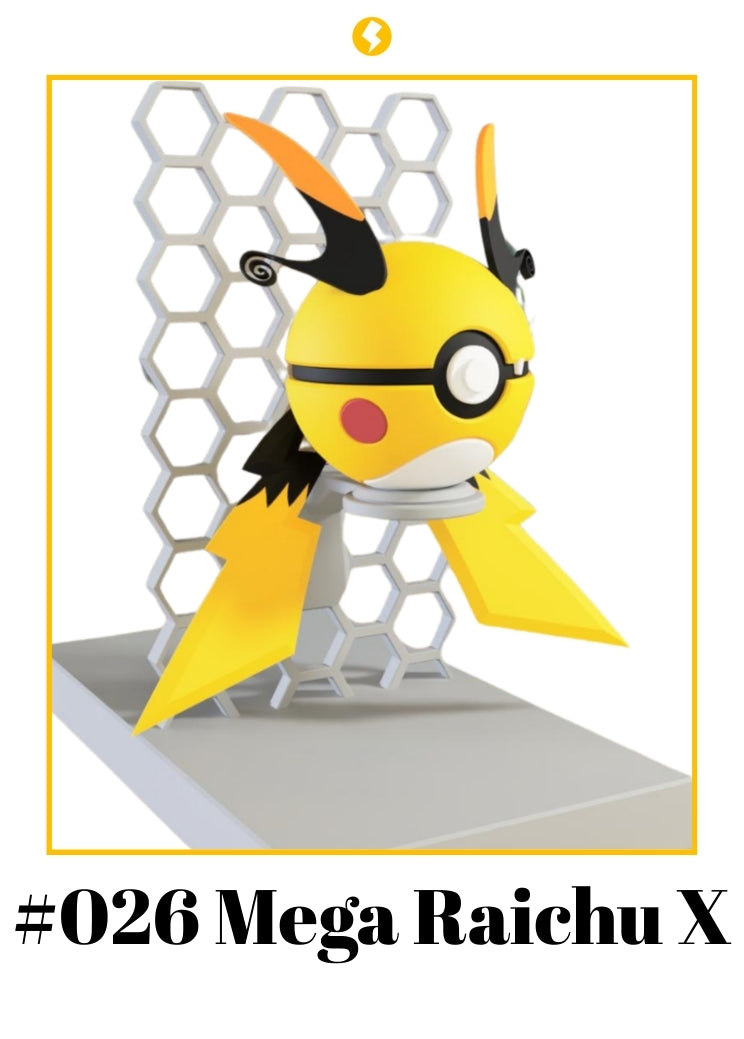Mega Raichu X Ball #026