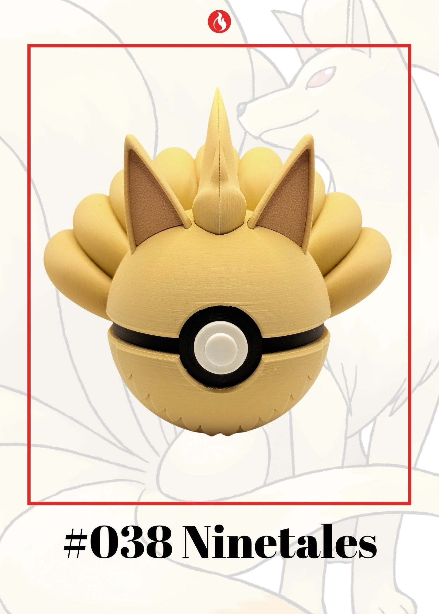 Ninetales Ball #038