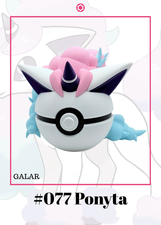 Ponyta Galar Ball #077