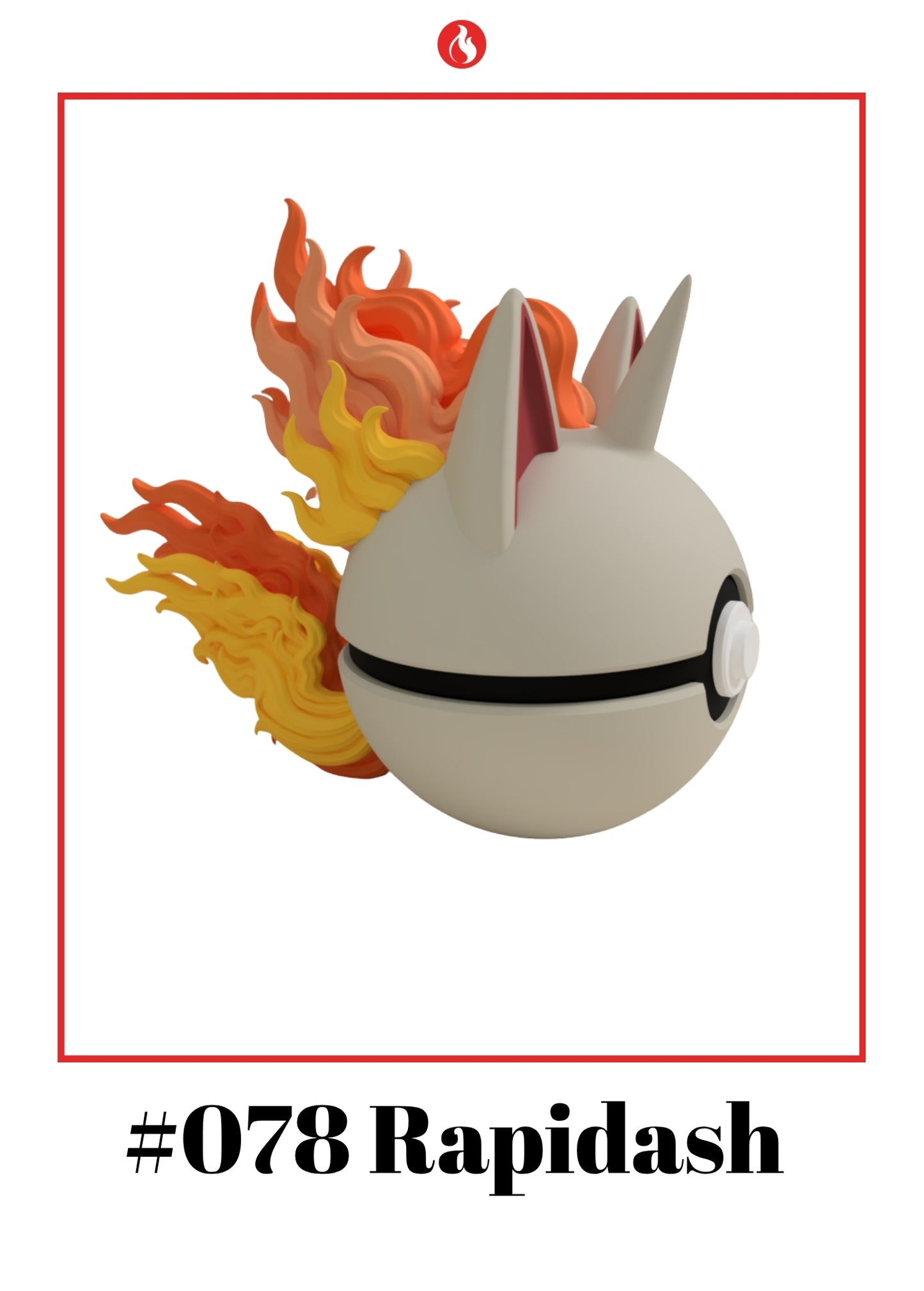 Rapidash Ball #078