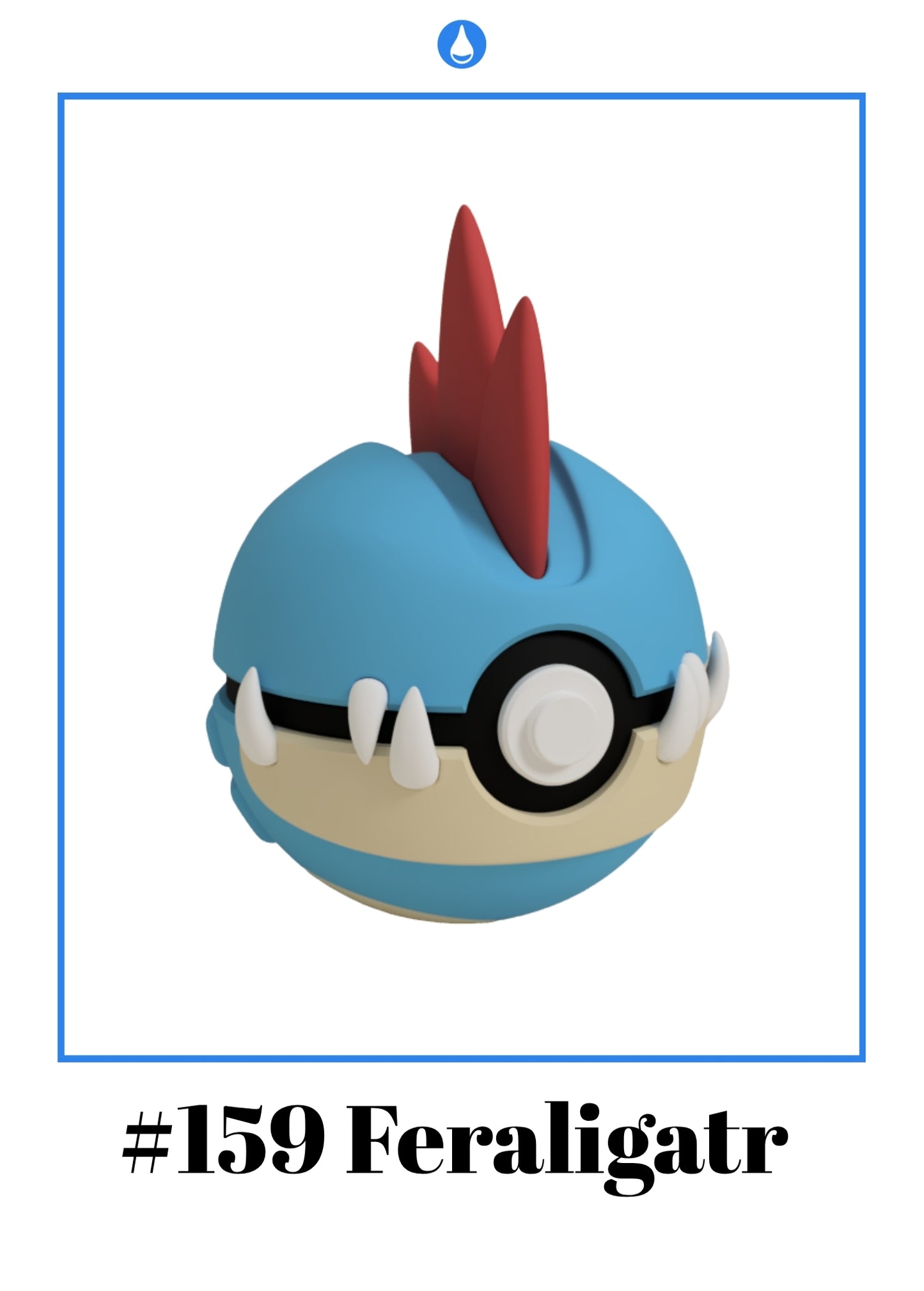 Feraligatr Ball #160