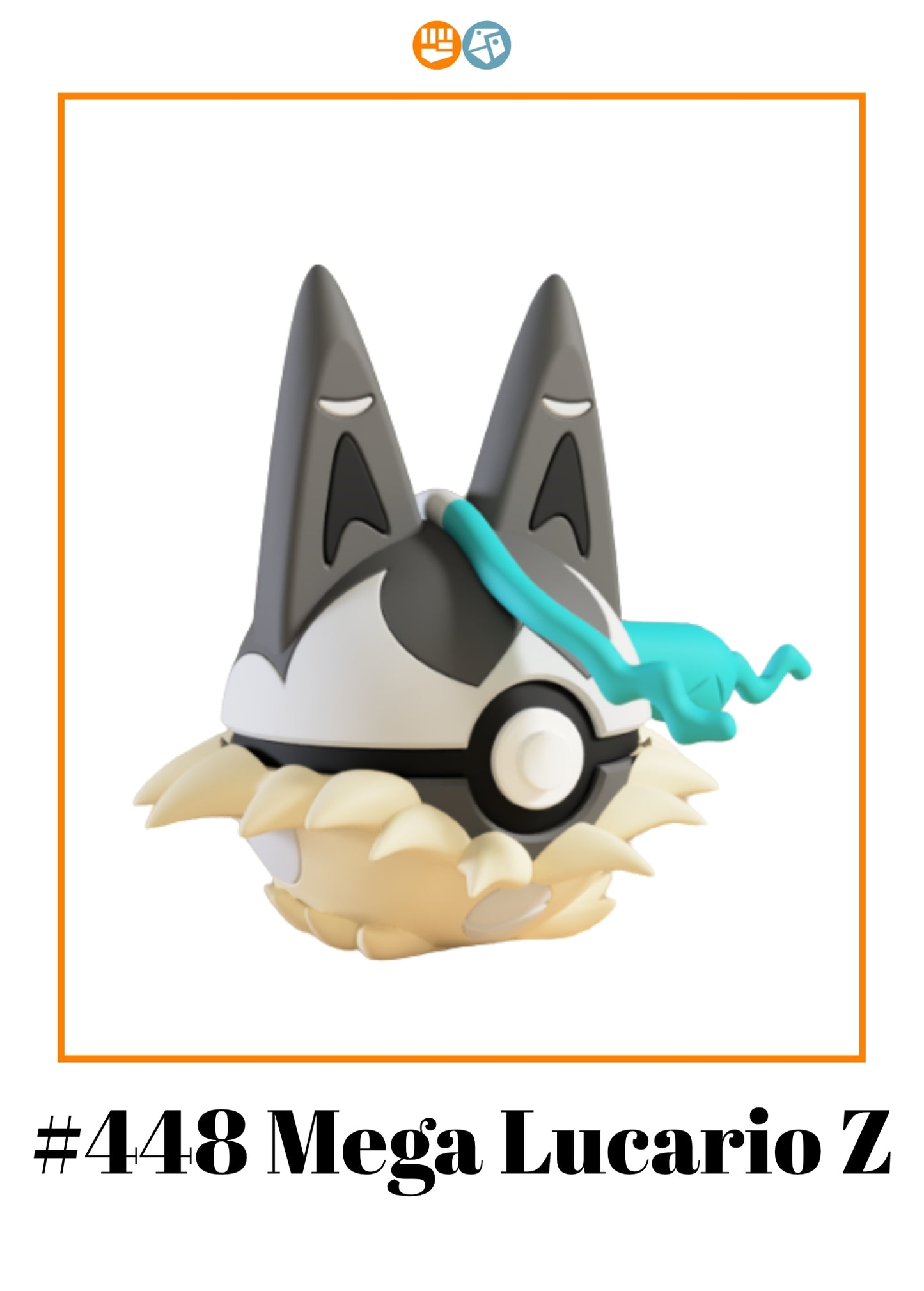 Mega Lucario Z Ball #448