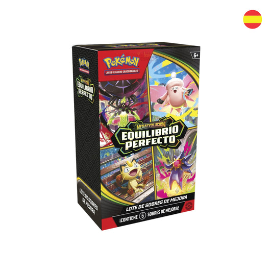 Booster Bundle 6 sobres Megaevolución-Equilibrio Perfecto (ESPAÑOL) I TCG Pokémon