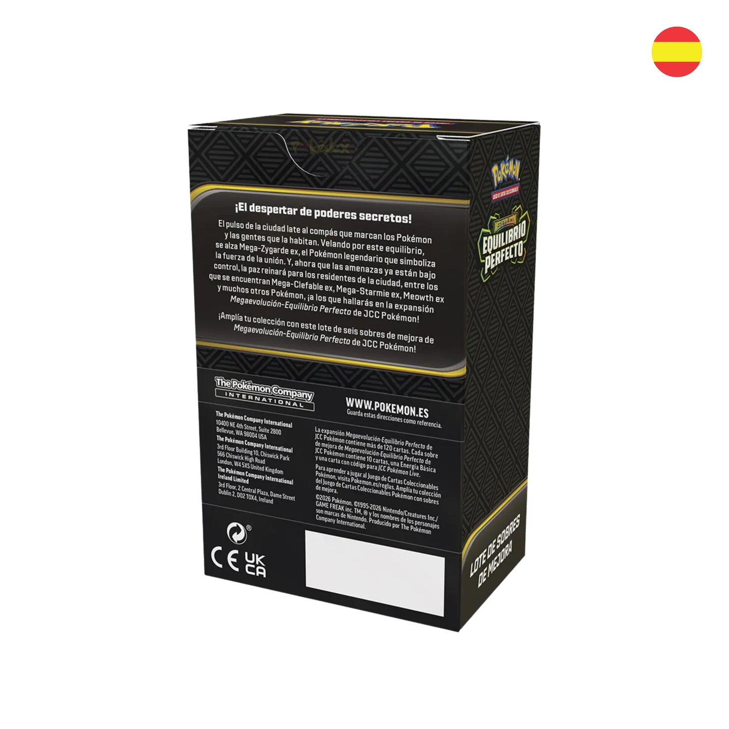 Booster Bundle 6 sobres Megaevolución-Equilibrio Perfecto (ESPAÑOL) I TCG Pokémon
