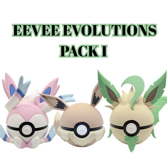 Eevee Evolutios Pack I