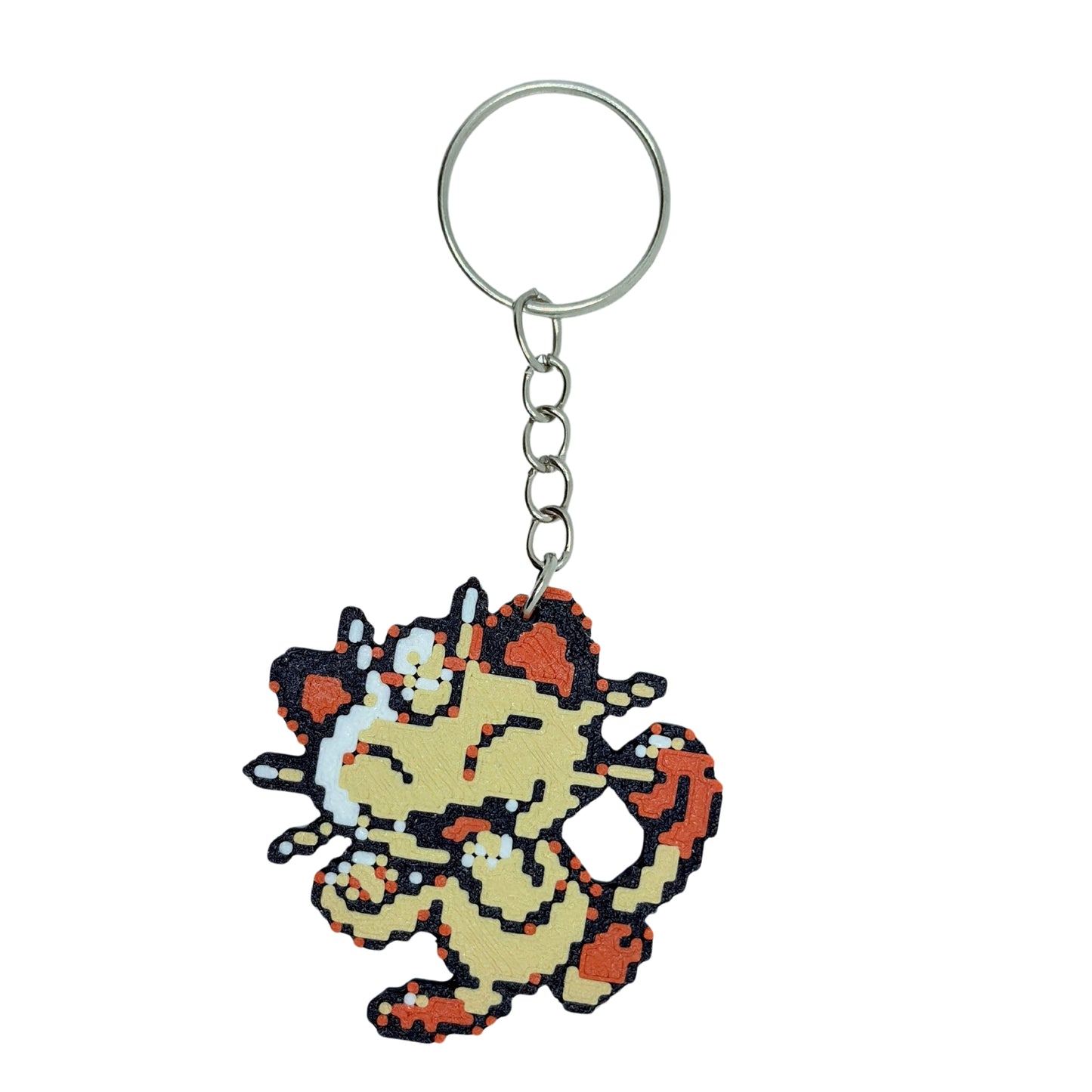 Llavero Pixel-Art Color: Meowth (#052)