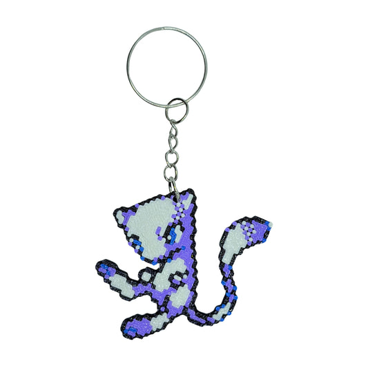 Llavero Pixel-Art Color: Mew (#151)