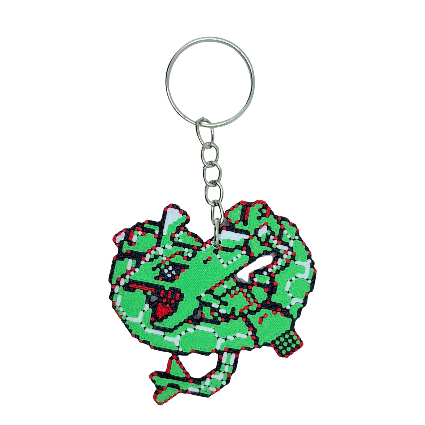 Llavero Pixel-Art Color: Rayquaza (#384)