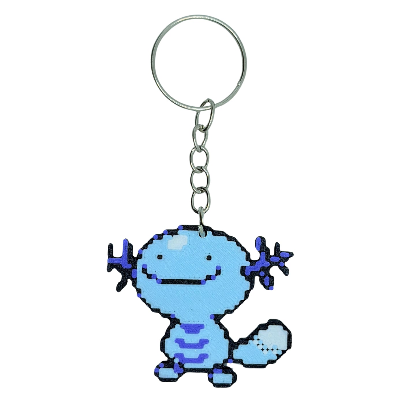 Llavero Pixel-Art Color: Wooper (#194)