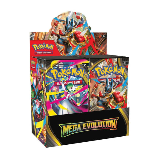 Caja de 36 Sobres Mega Evoluciones