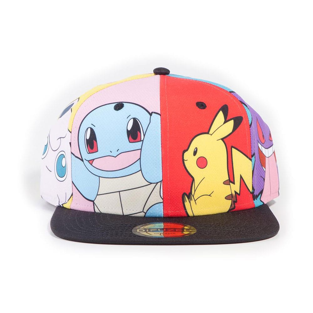 Gorra Snapback Multi Pop Art Pokémon
