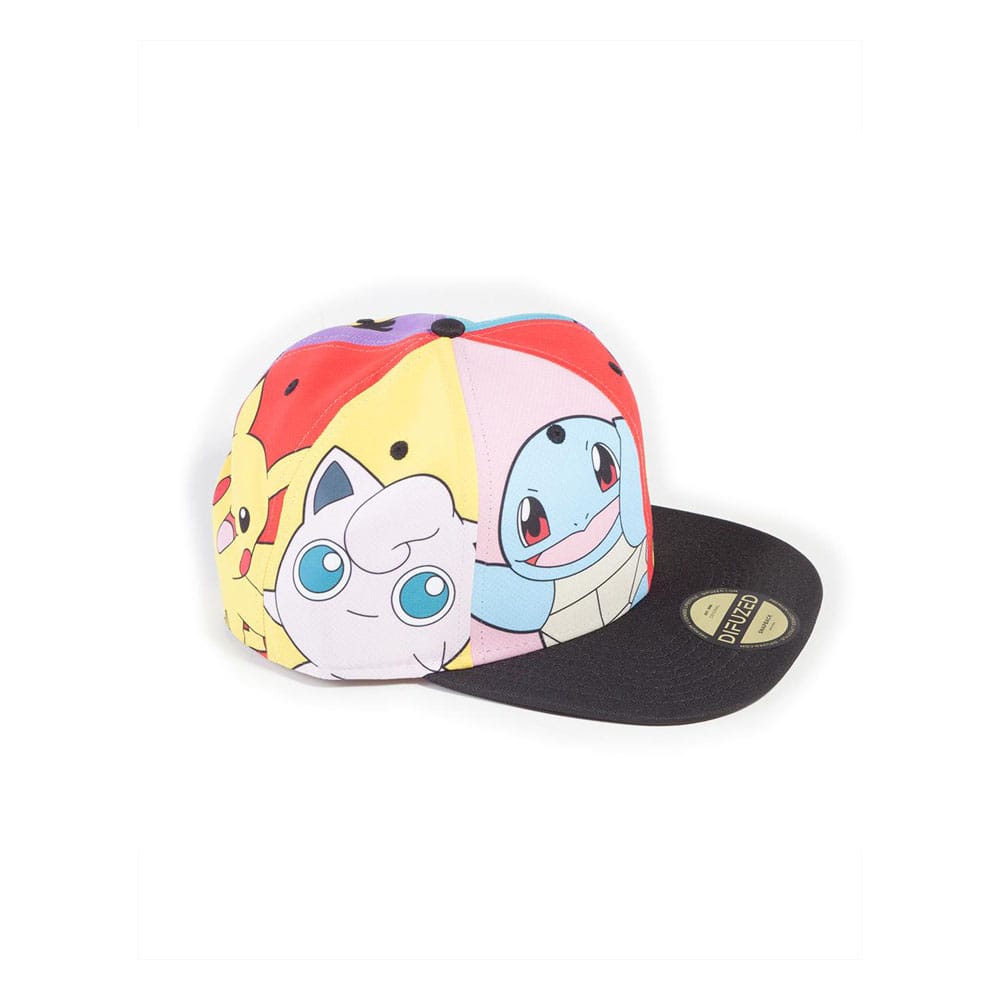 Gorra Snapback Multi Pop Art Pokémon