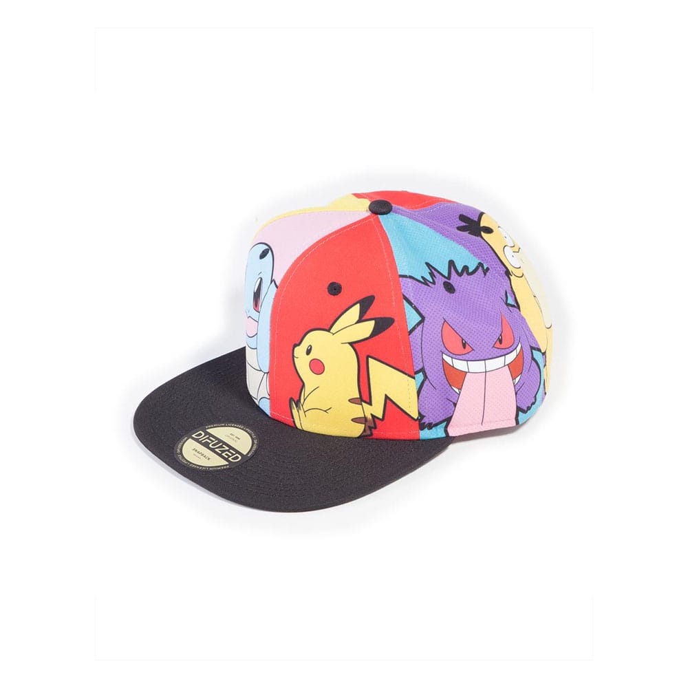 Gorra Snapback Multi Pop Art Pokémon