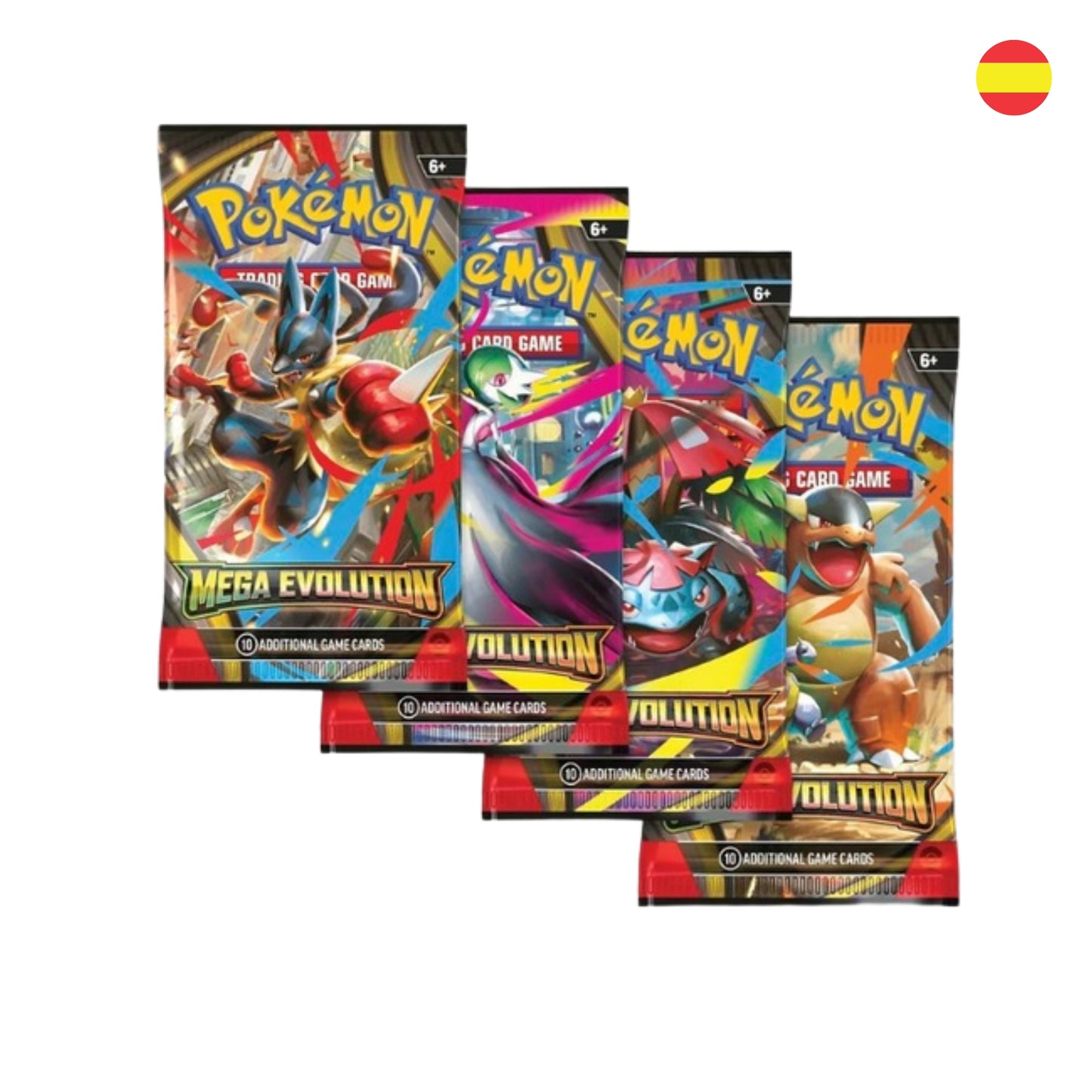 Caja de 36 Sobres Mega Evoluciones