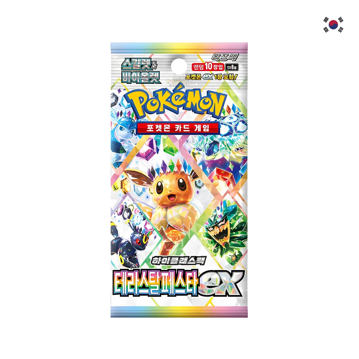 Sobre de Eeveelutions Terastal Festival Ex