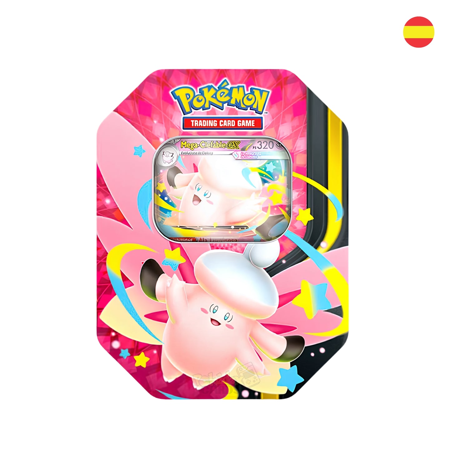 POKEMON TINS SUMMER 2026: Mega-Gengar Ex o Mega Clefairy EX (Español)