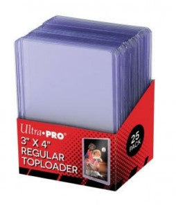 25 Toploader Regular 3x4 Ultra Pro