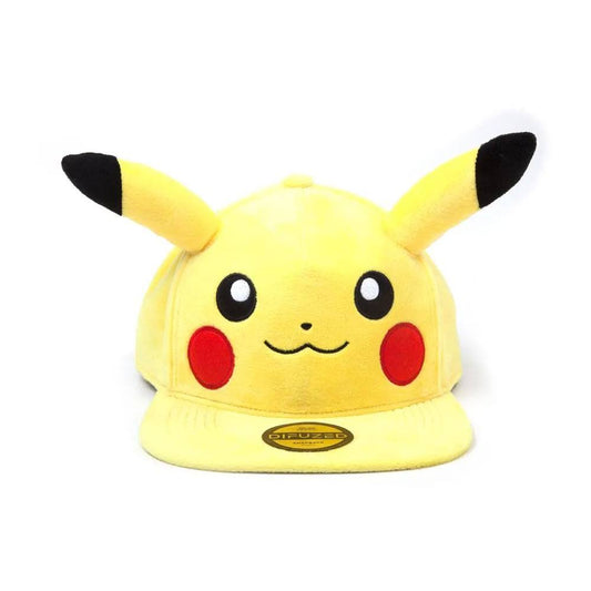 Gorra Peluche Snapback Embarrassed Pikachu