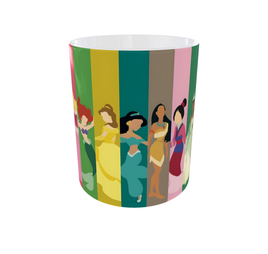 Taza princesas Disney