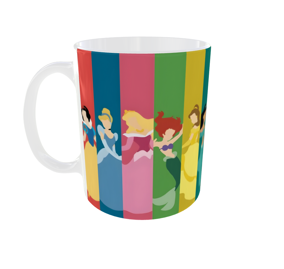 Taza princesas Disney